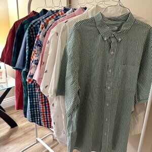 Men's Old Navy Short Sleeve Shirts - Bundle of 10